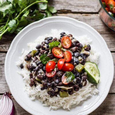 Oh So Simple Cuban Black Bean Stew