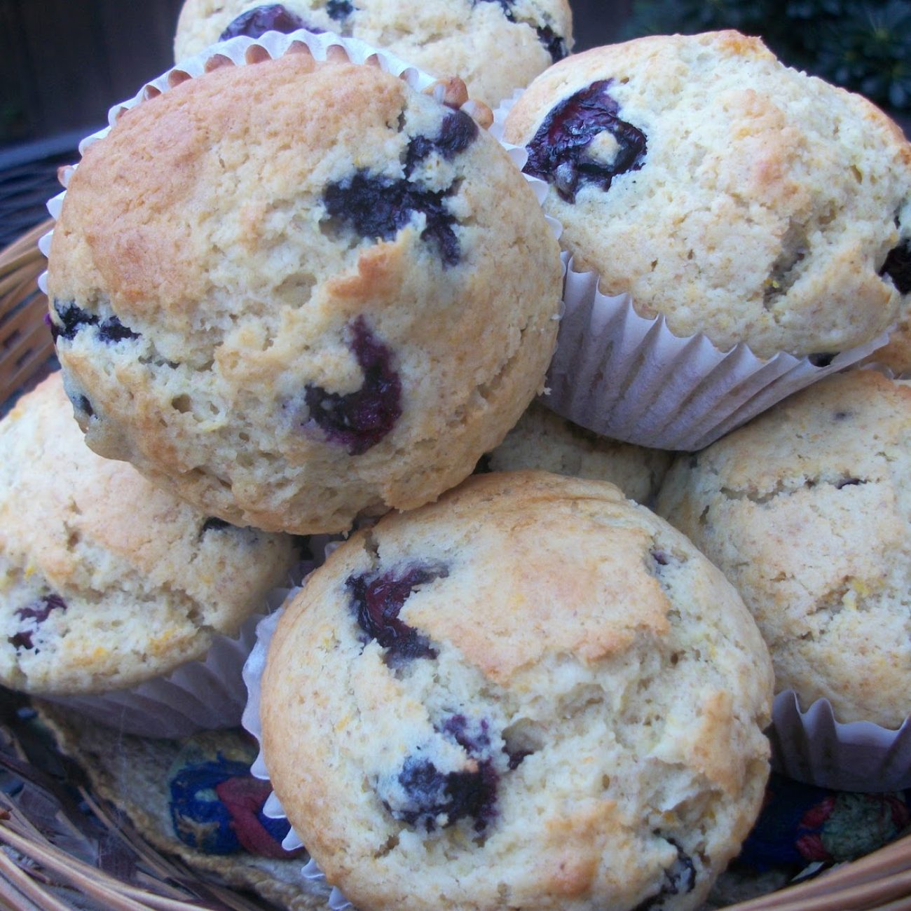 Old-Fashioned Blueberry Muffins