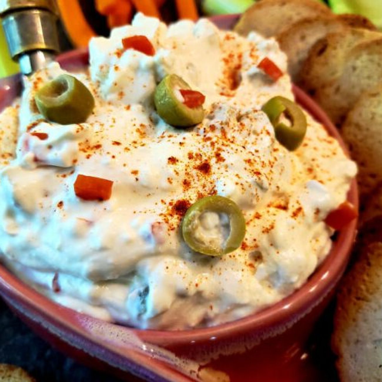 Olive And Cream Cheese Dip