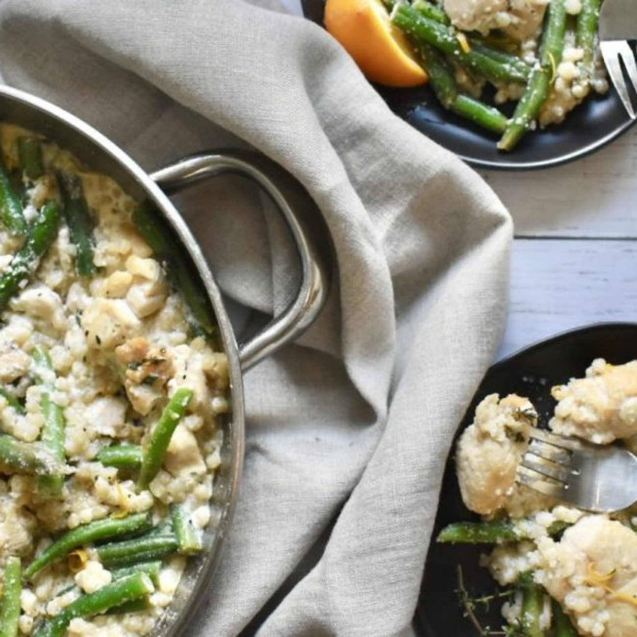 One Pan Chicken Couscous