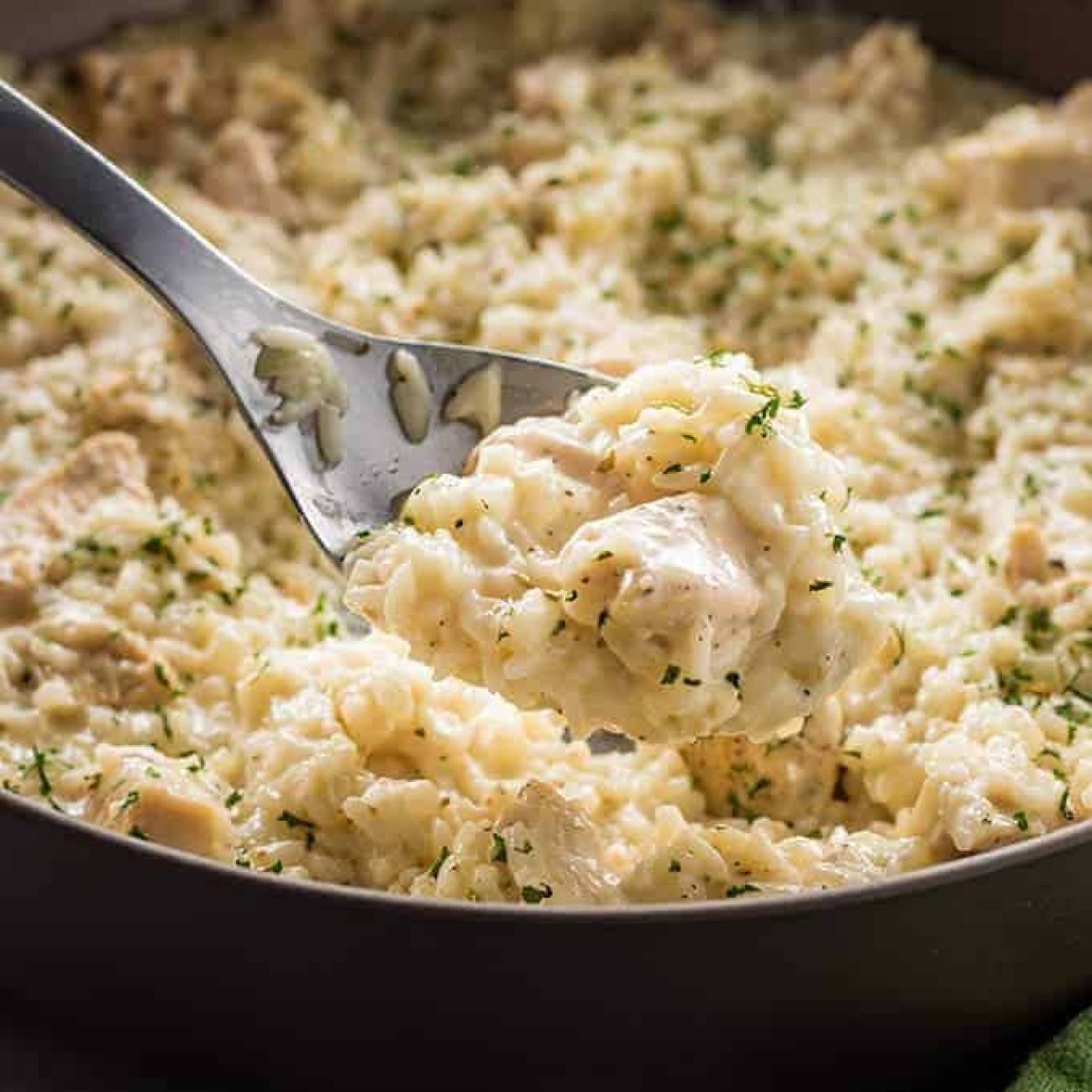 One-Pot Chicken and Mushroom Pilaf Recipe