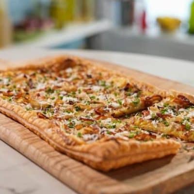 Onion And Bacon Tart