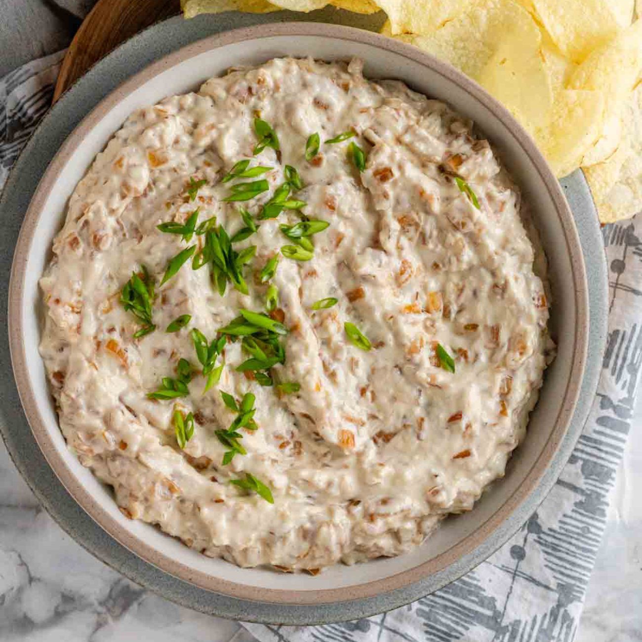 Onion And Ham Dip