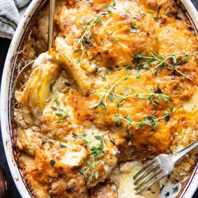 Onion And Potato Casserole