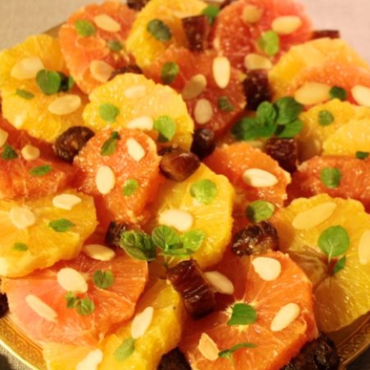 Orange And Olive Salad From Morocco