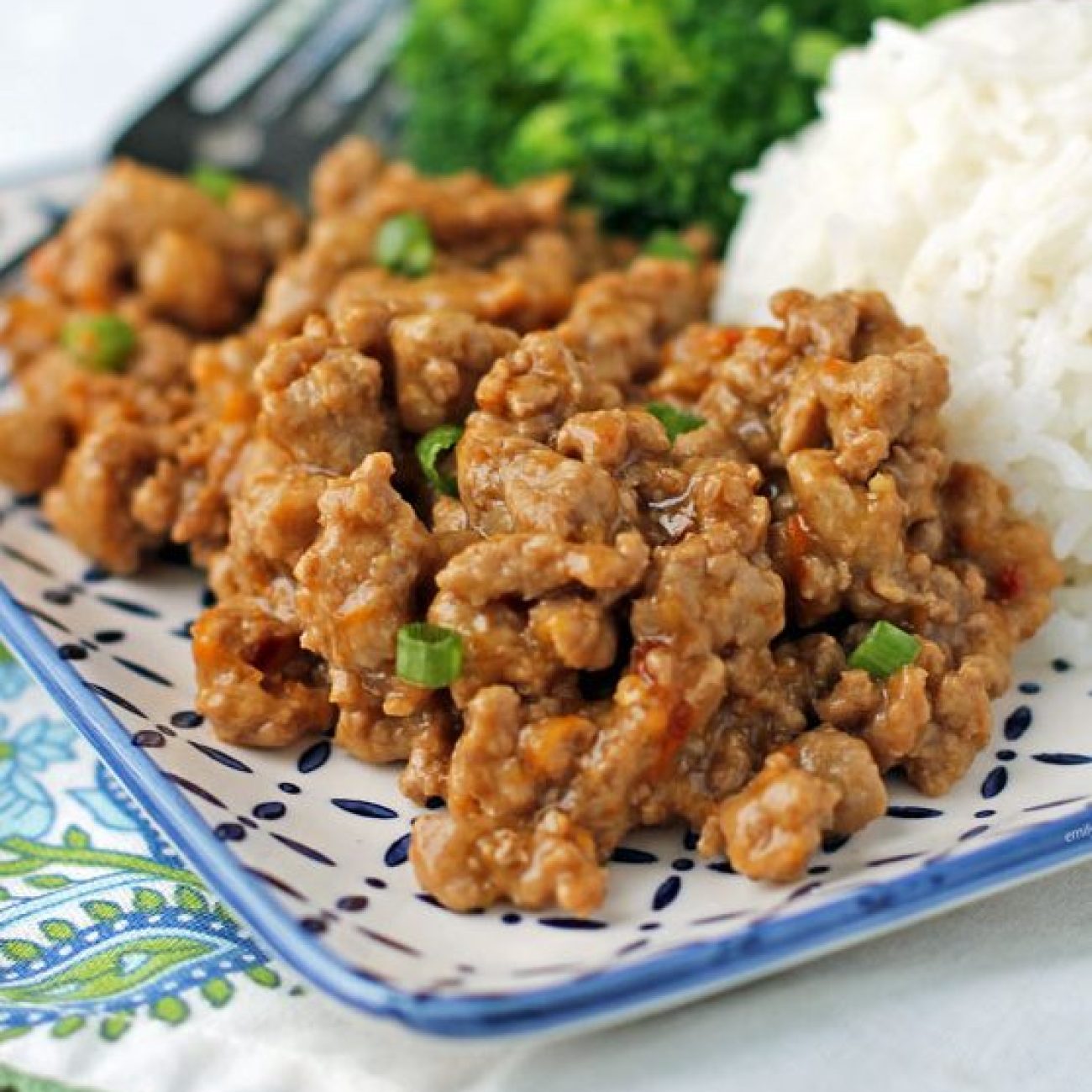 Orange Chicken With Broccoli Weight