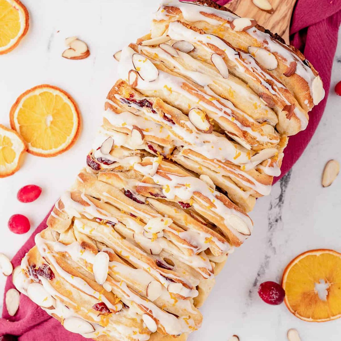 Orange Cranberry Pull- Apart Coffee