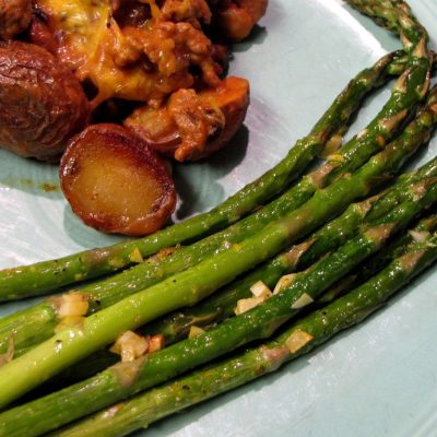 Orange Ginger Asparagus