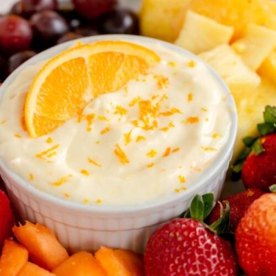 Orange Ginger Fruit Dip