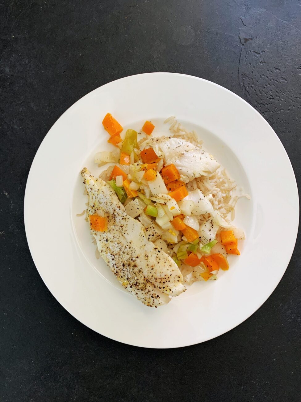Orange Roughy With Dill Sauce