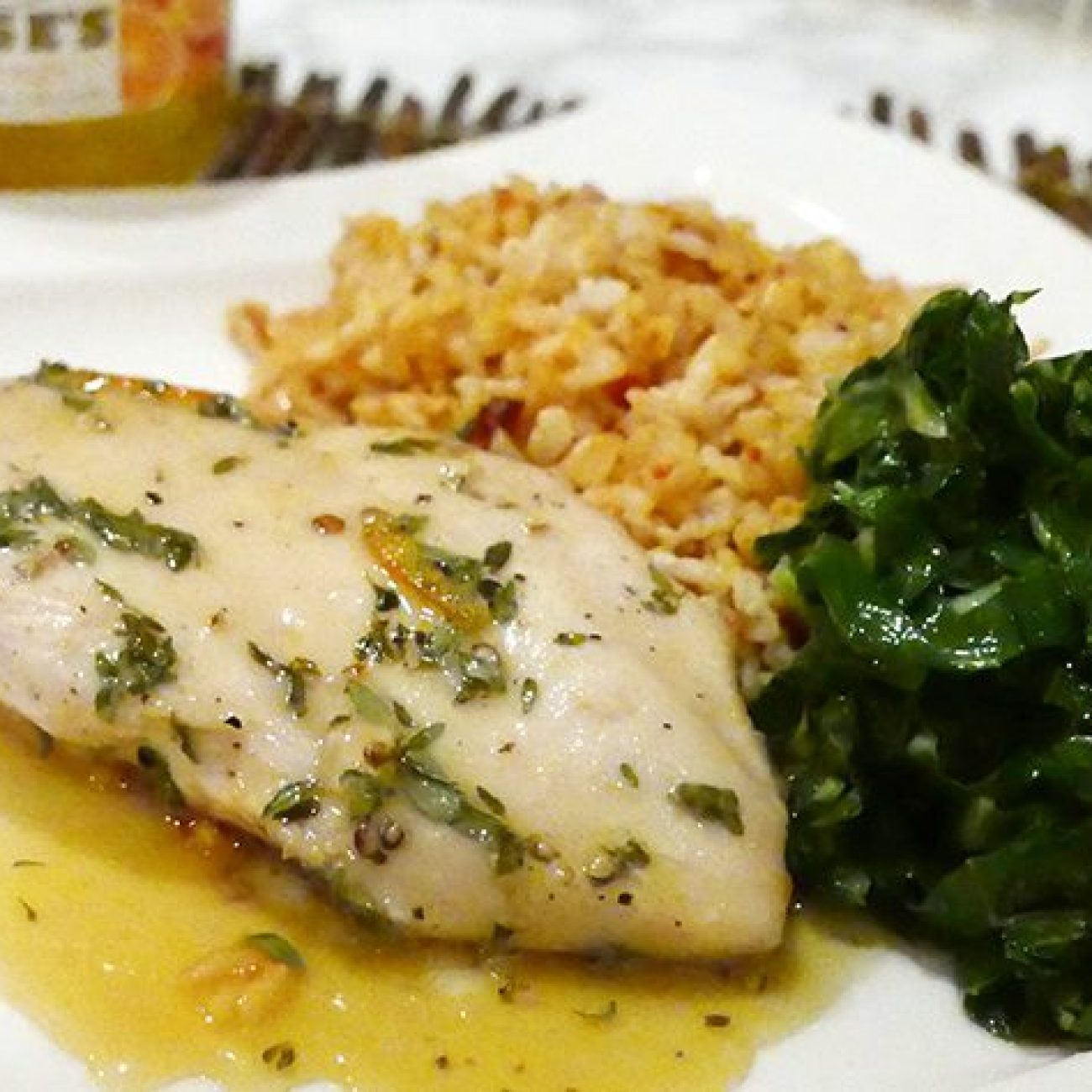 Orange Thyme Chicken Breasts