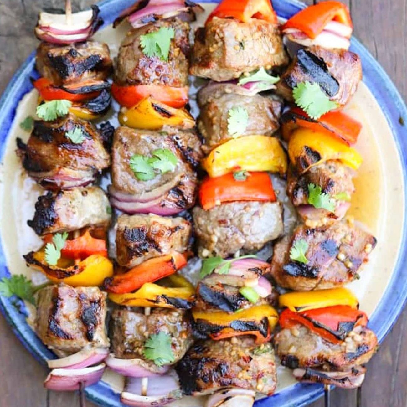 Oriental Beef Kabobs