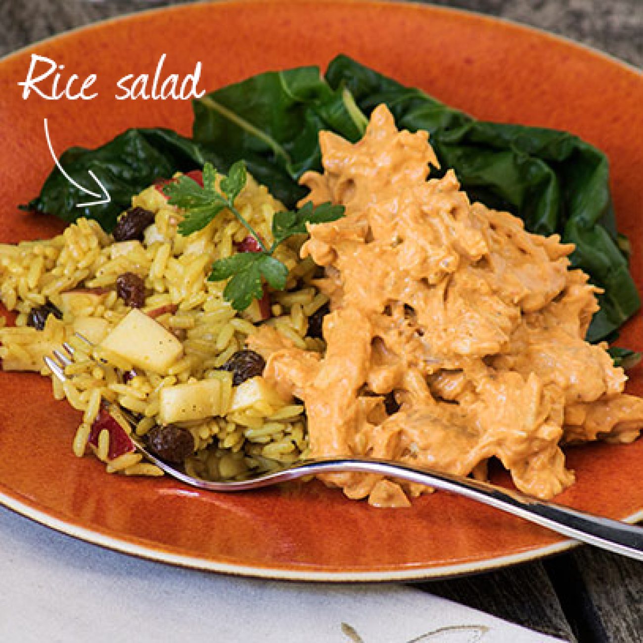 Oriental Curried Rice Salad