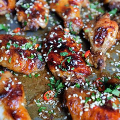 Oriental Sticky Chicken Wings