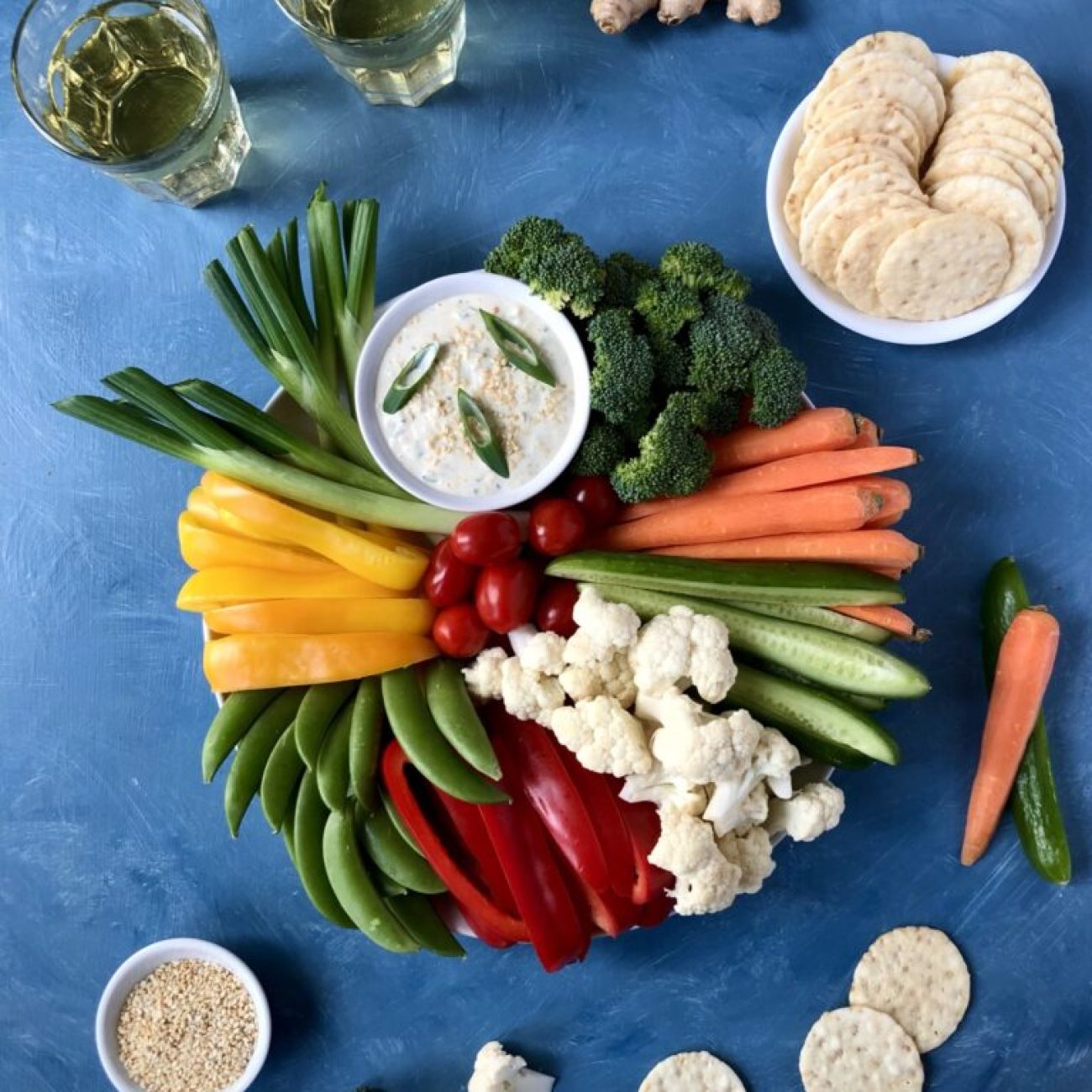 Oriental Vegetable Dip