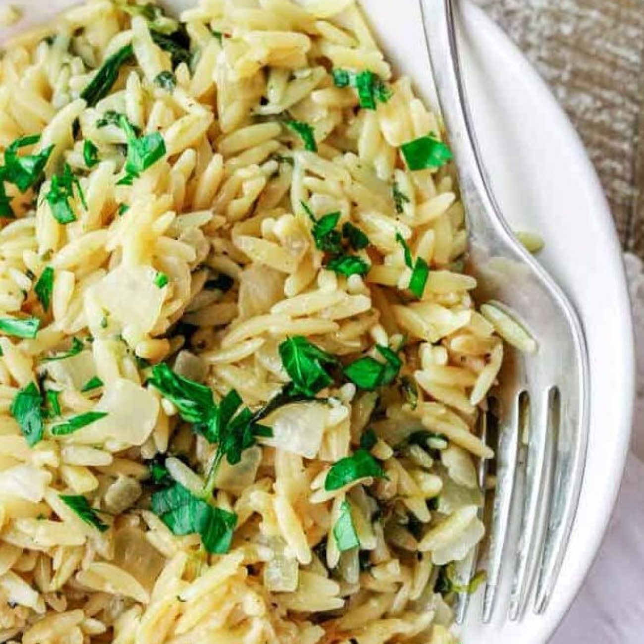 Orzo With Parmesan And Basil