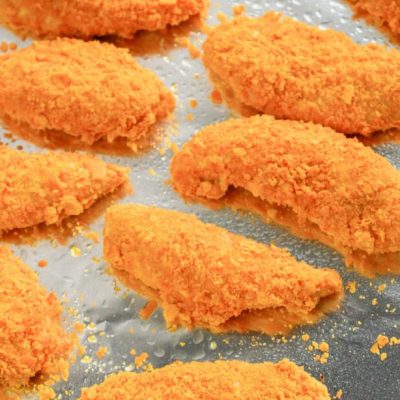 Oven Baked Cheez-It Chicken Tenders