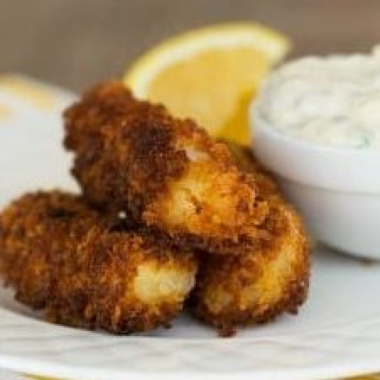 Oven-Baked Fish Sticks With Easy Tartar Sauce