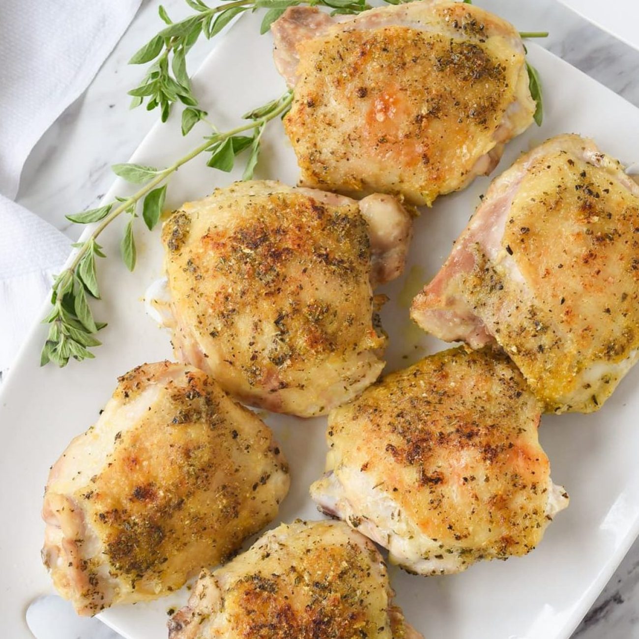 Oven-Baked Oregano Chicken Inspired by the White House