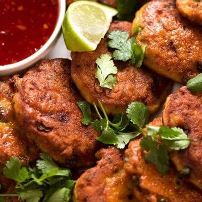 Oven Baked Thai Style Fish Cakes