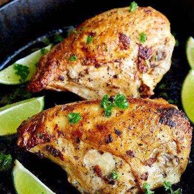 Oven Fried Chicken Breasts