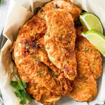 Oven-Fried Chicken Breasts Or Fish