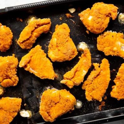 Oven-Fried Chicken Breasts With New