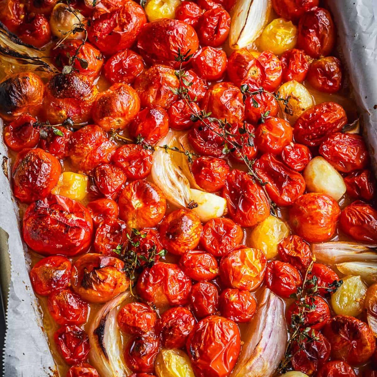 Oven Roasted Cherry Tomato Sauce