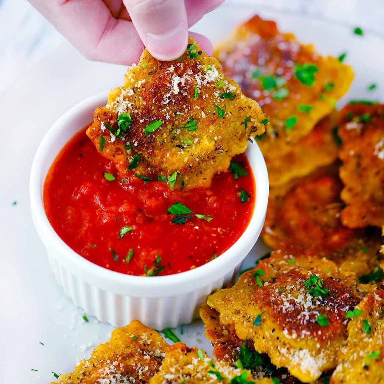 Oven Toasted Ravioli