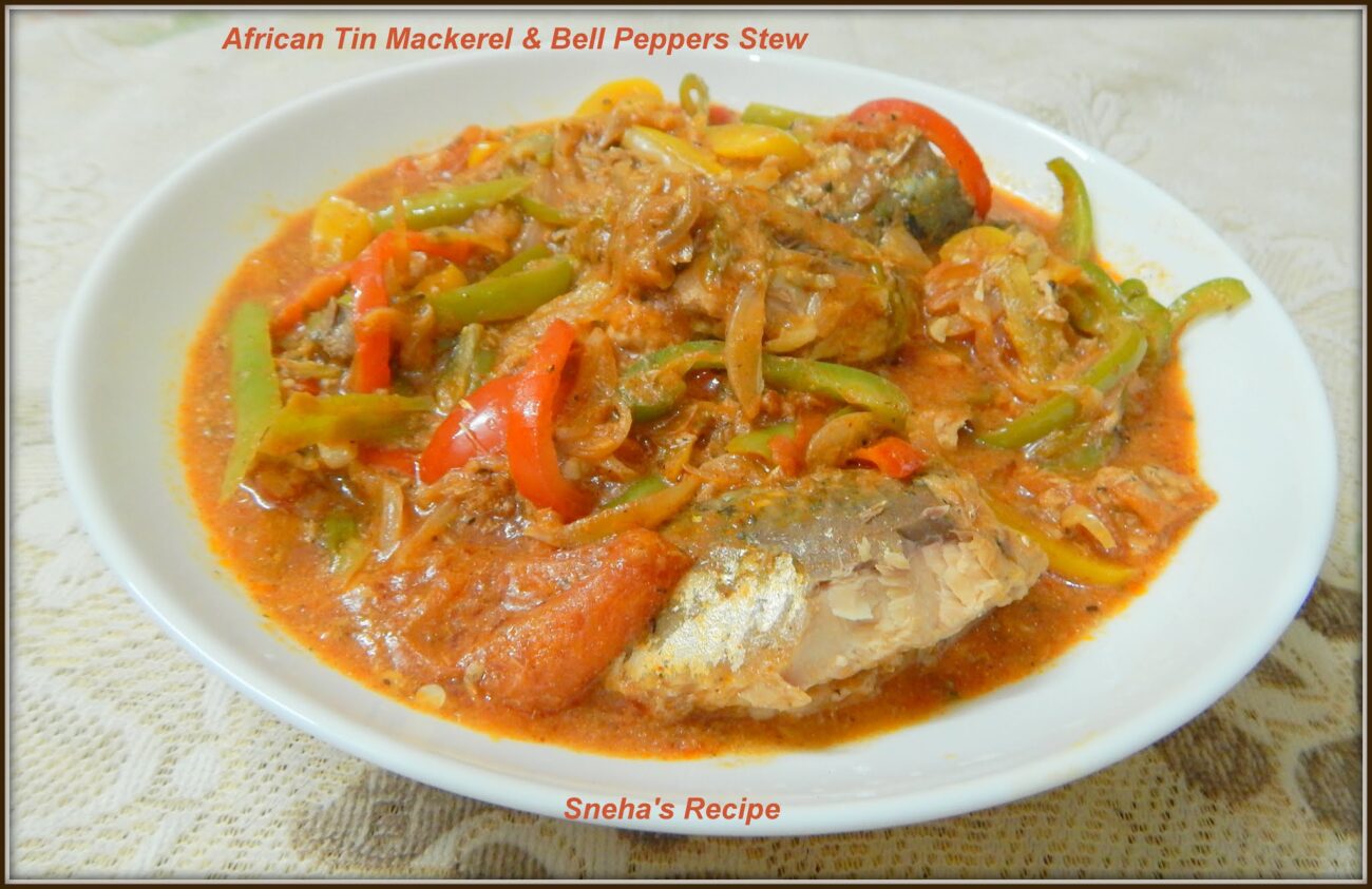 Pan-Fried Mackerel With Red Pepper And