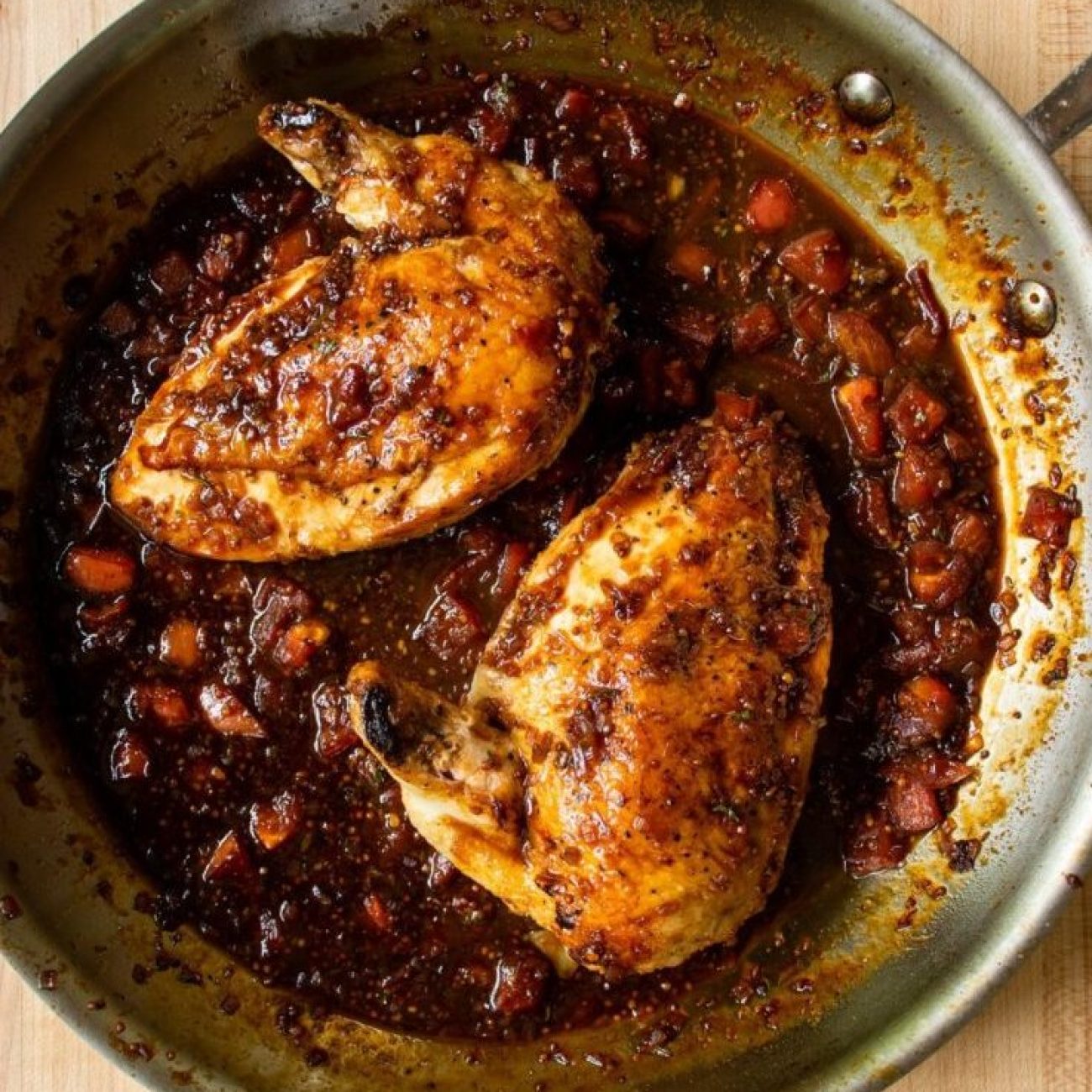 Pan-Roasted Chicken Breast With Vinegar