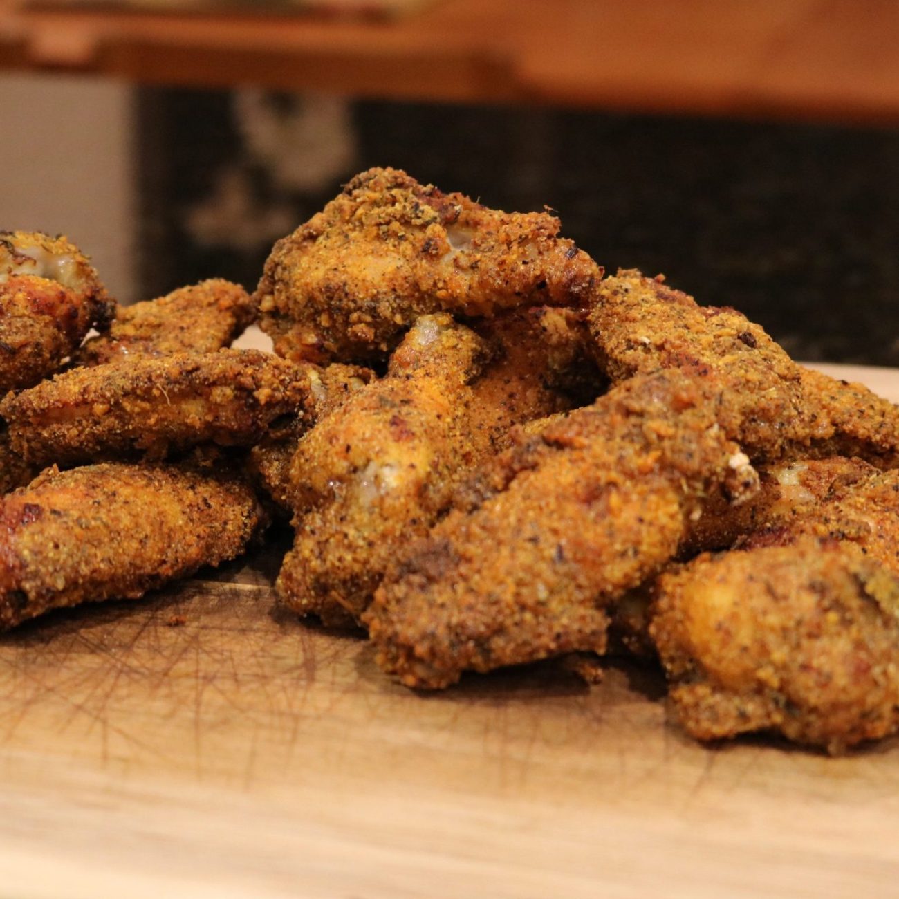 Panko Crusted Oven Baked Chicken Wings