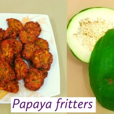 Papaya Fritters
