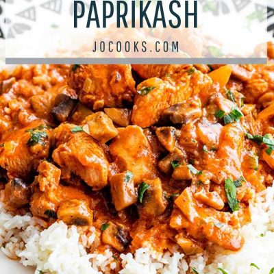 Paprika Chicken With Mushrooms