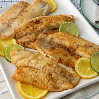 Paprika-Dusted Tilapia With Fresh Dill Recipe
