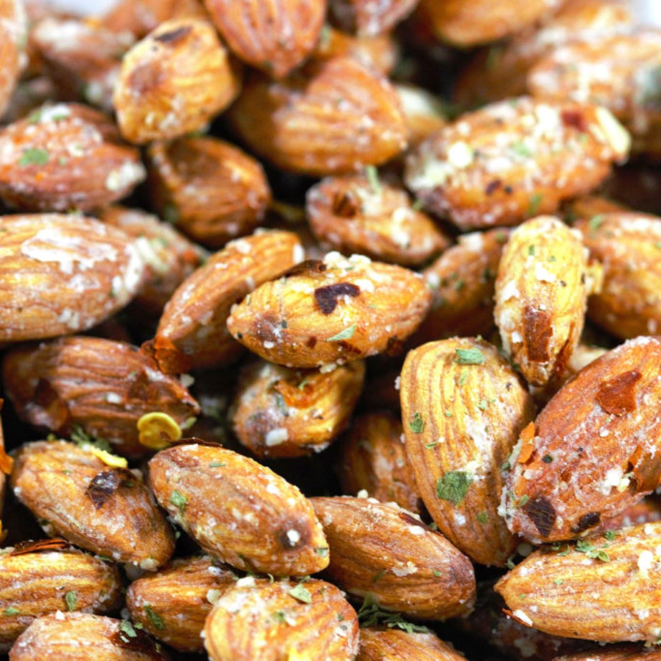 Parmesan Almonds