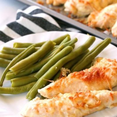 Parmesan Chicken With Garlic Butter