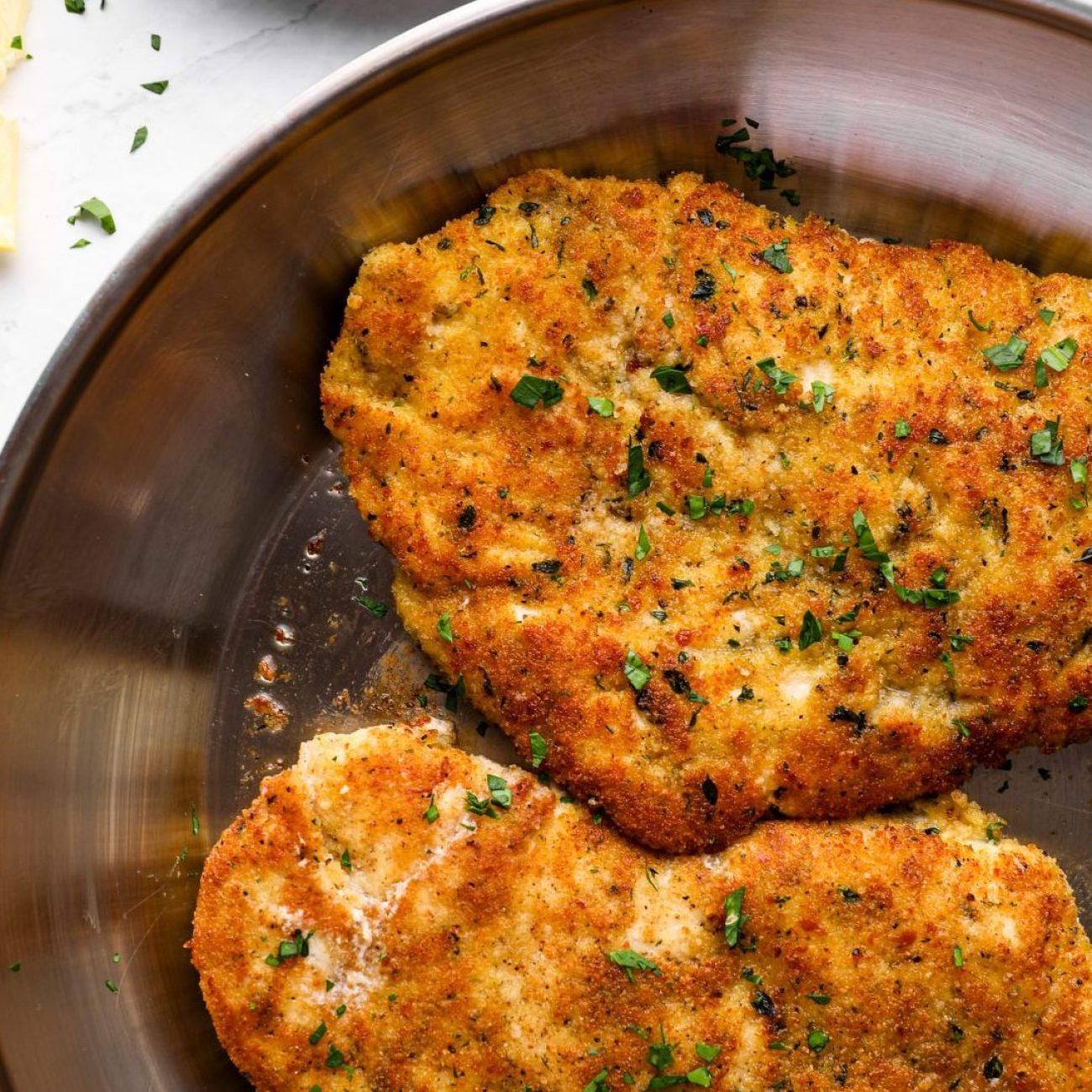 Parmesan Crusted Chicken Breasts With