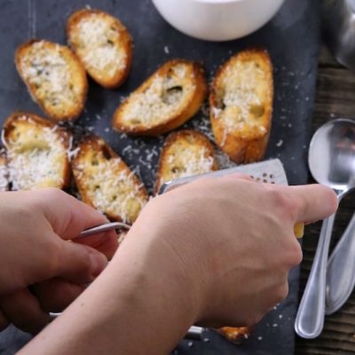 Parmesan Garlic Crostini