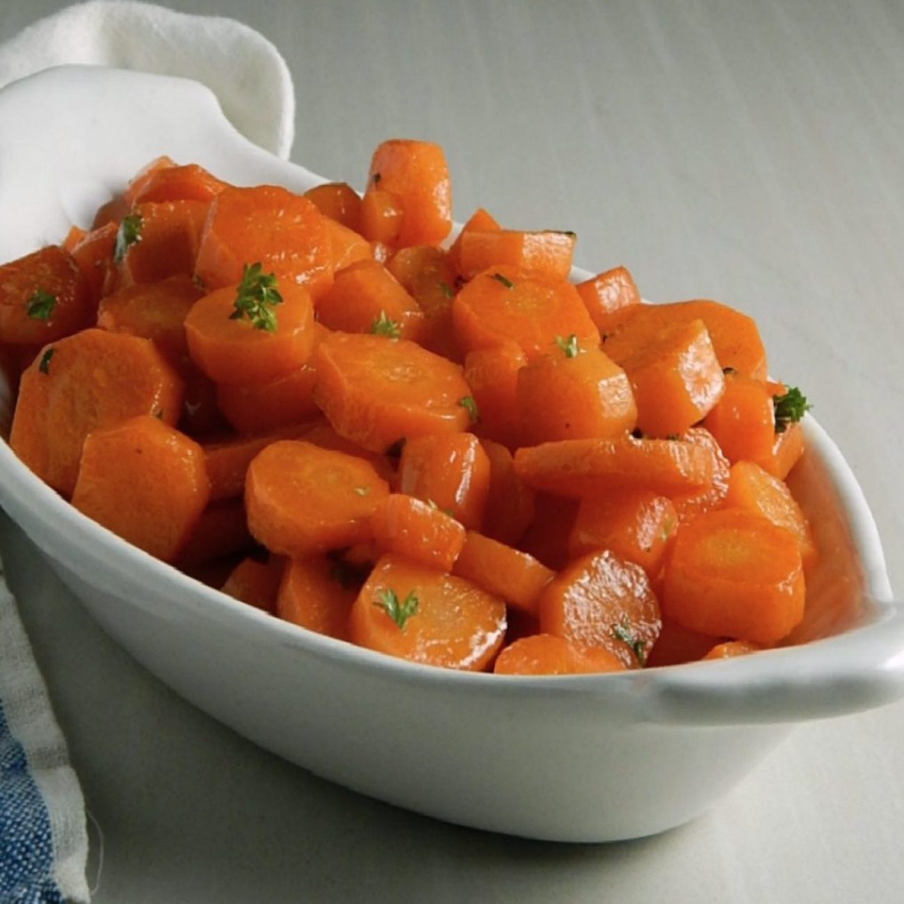 Parsley Buttered Carrots For The Microwave