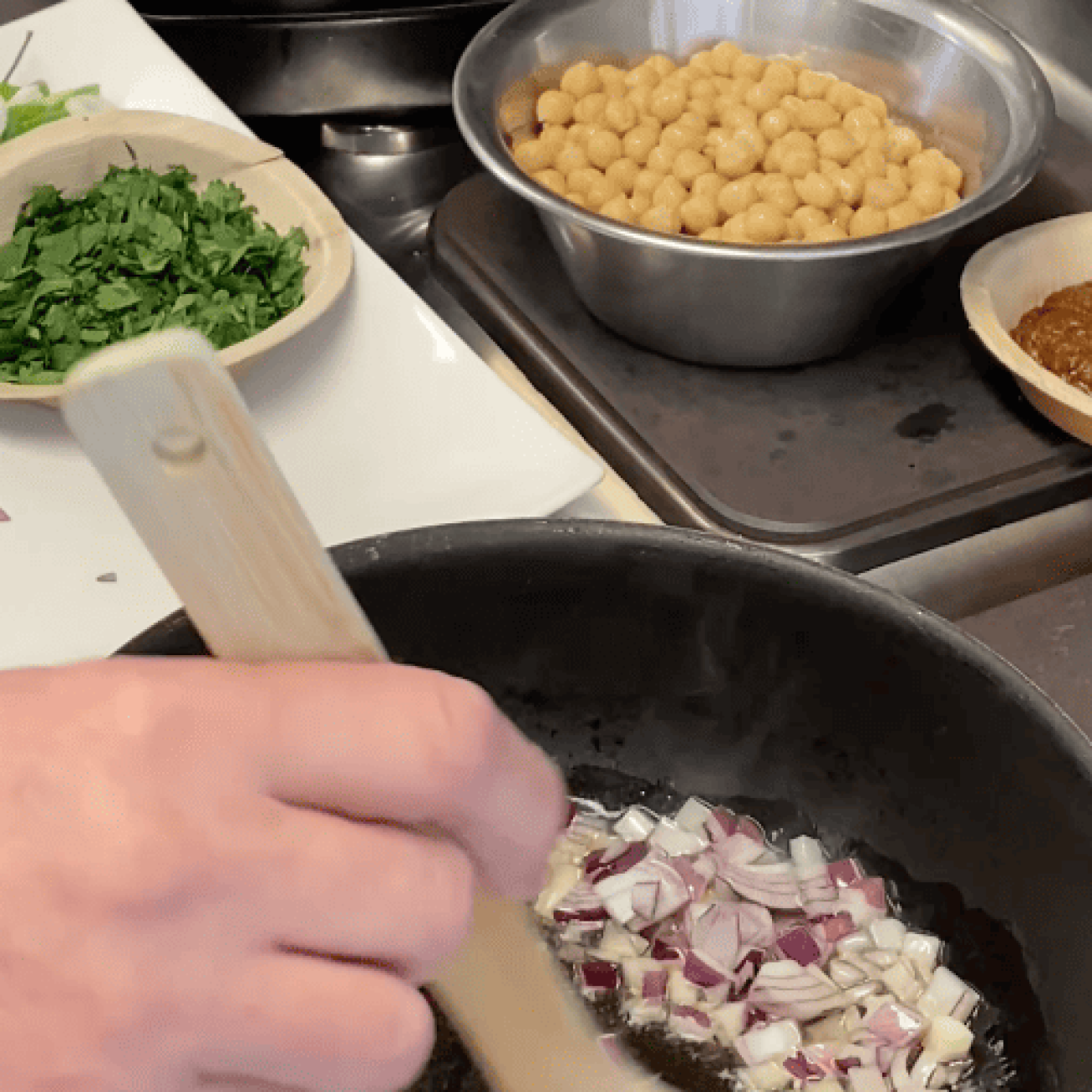 Parsnip And Chickpea Curry