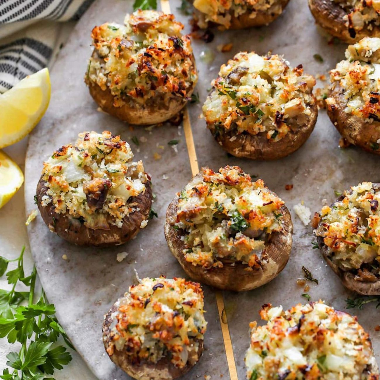 Party Stuffed Mushrooms