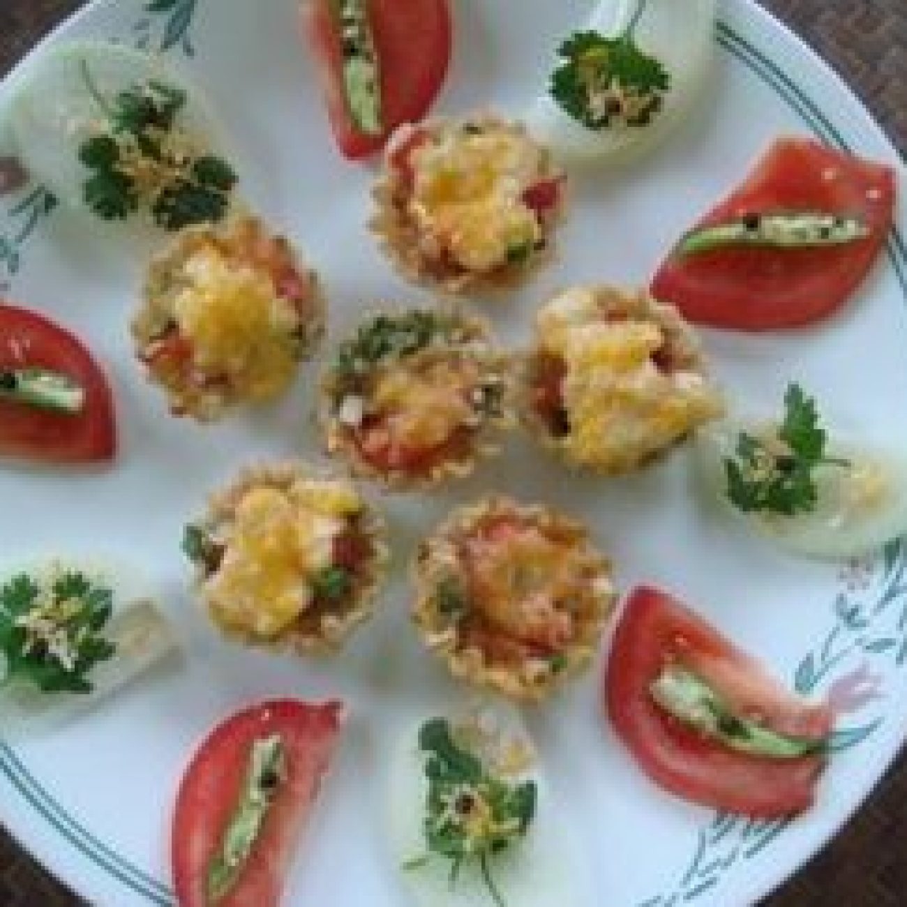 Paula Deen-Inspired Tomato Canaps Recipe