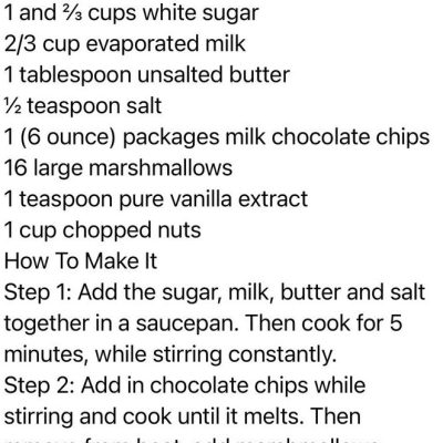 Paula Deens 5 Minute Fudge