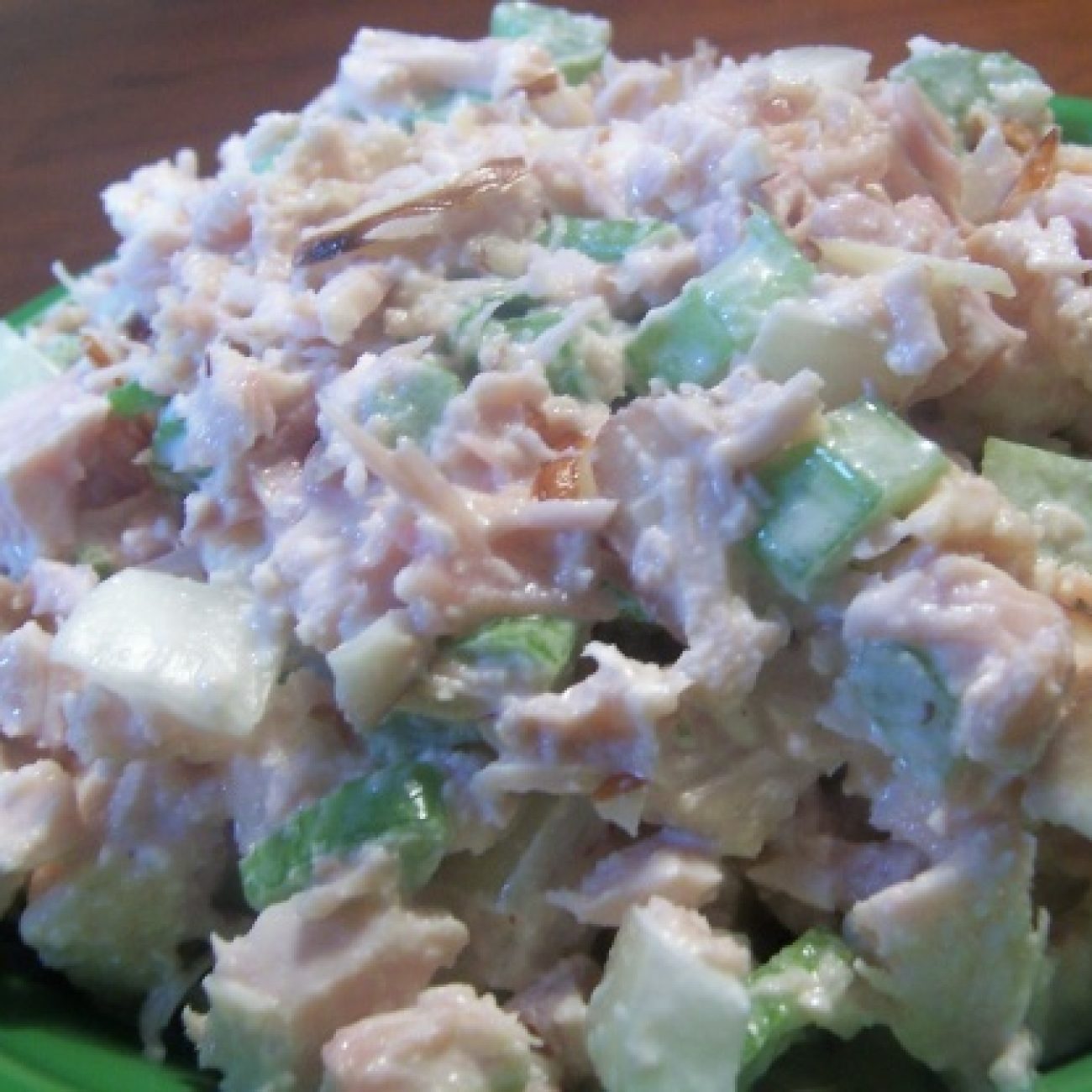 Paula Deens Almond Chicken Salad Melt