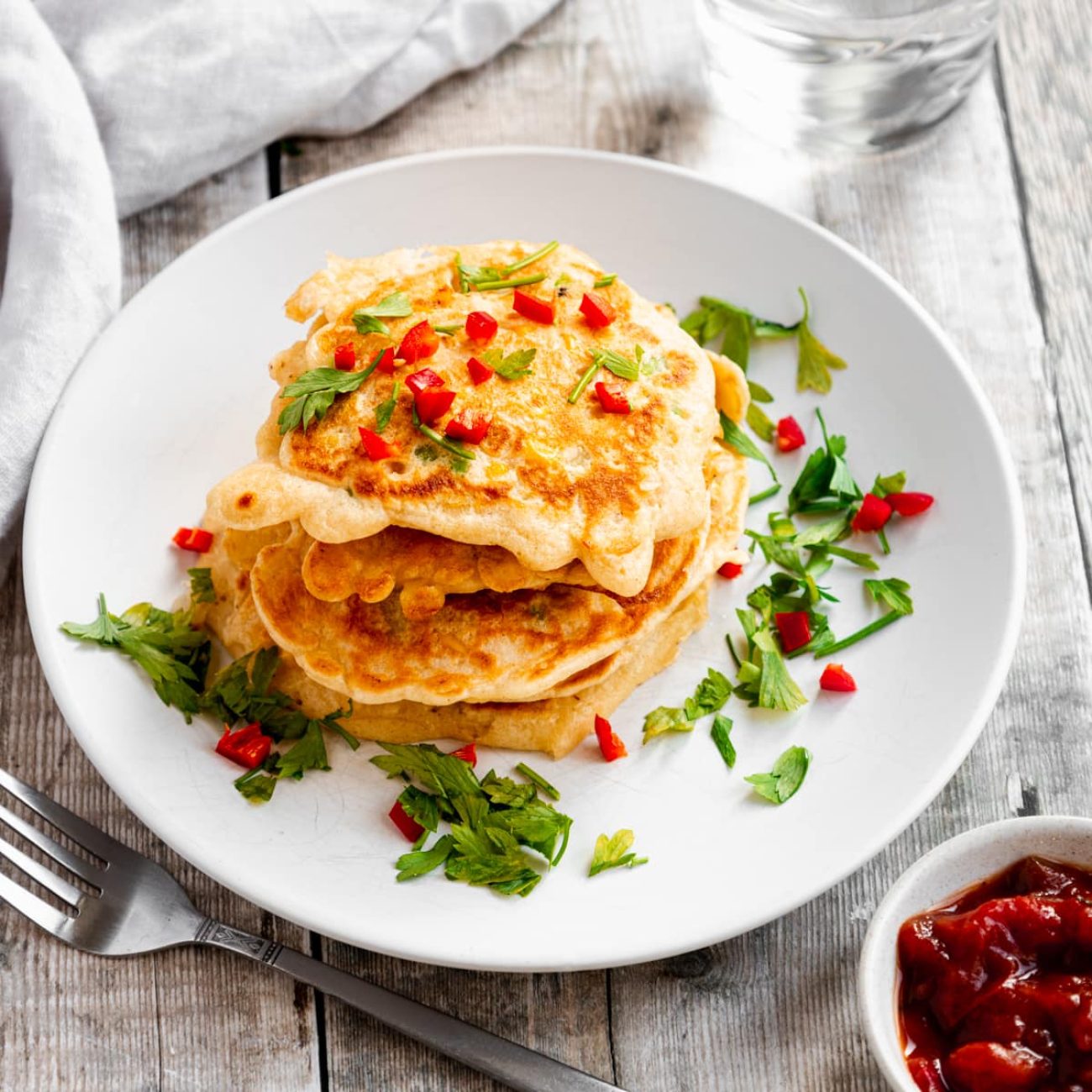 Pea & Sweetcorn Fritters