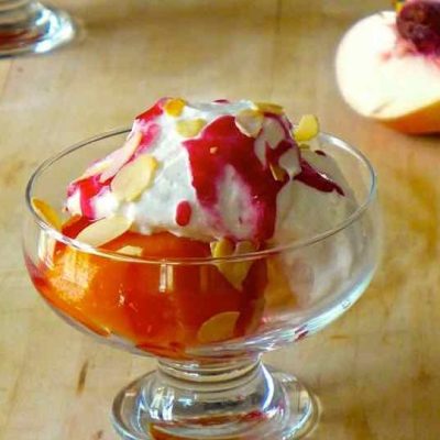 Peach Melba