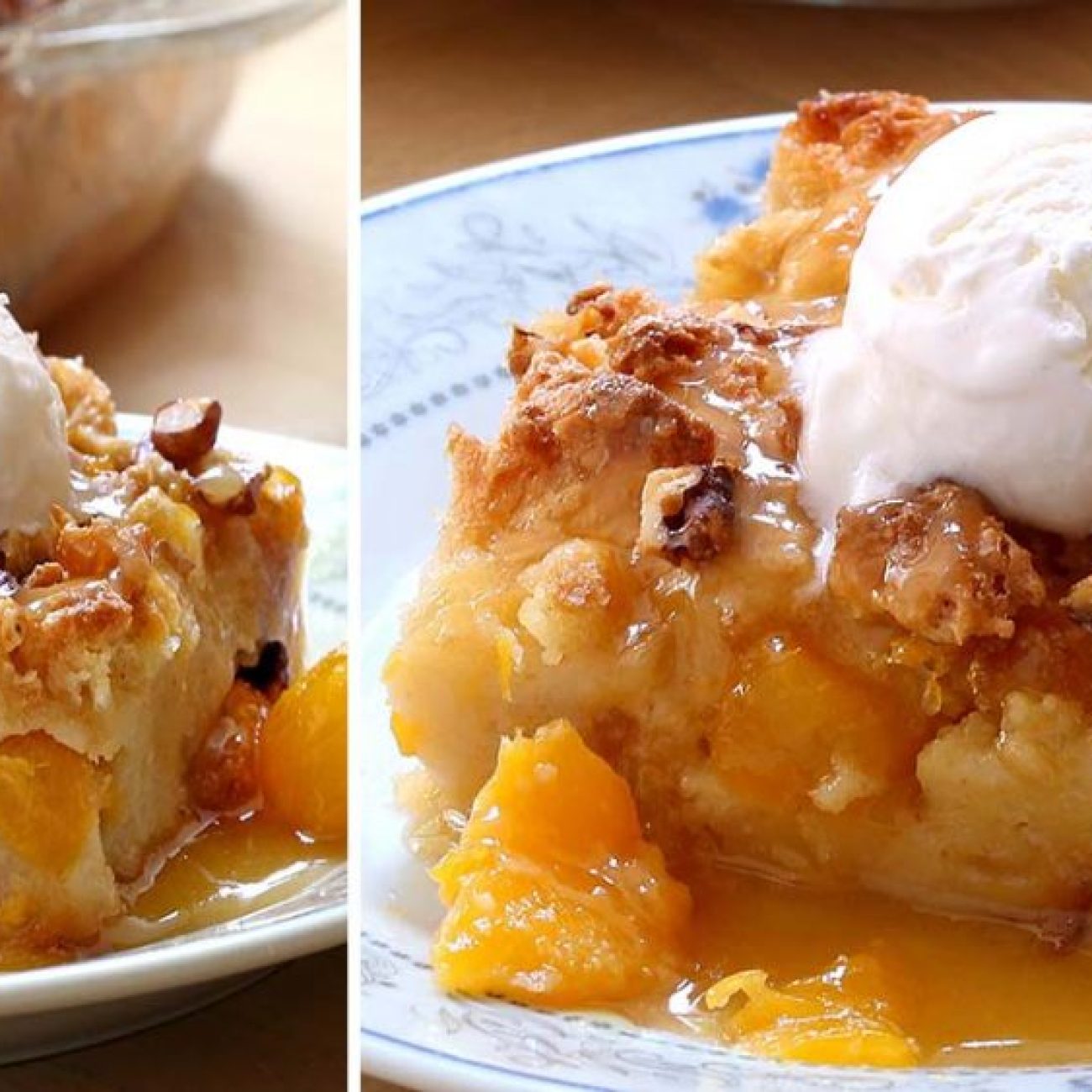 Peach Pudding Cake