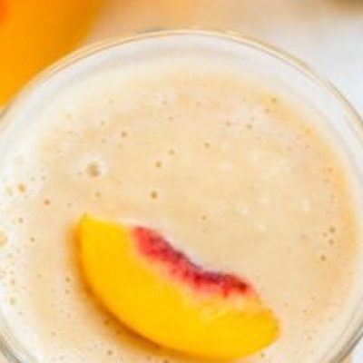 Peachy Fruit And Yogurt Shake