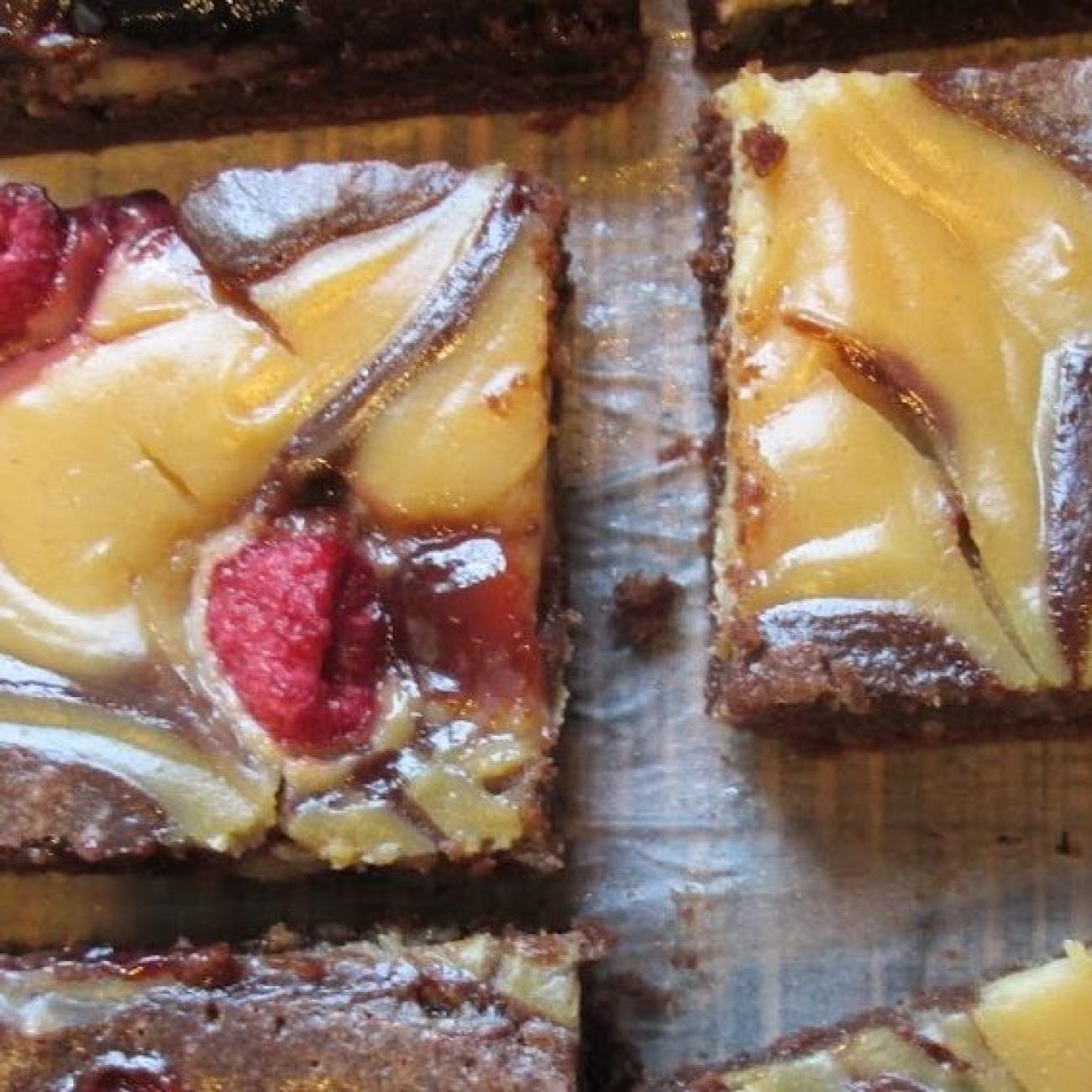 Peanut Butter And Jelly Brownies